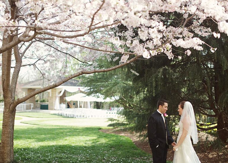 A spring wedding at Villa Christina in Atlanta, Georgia