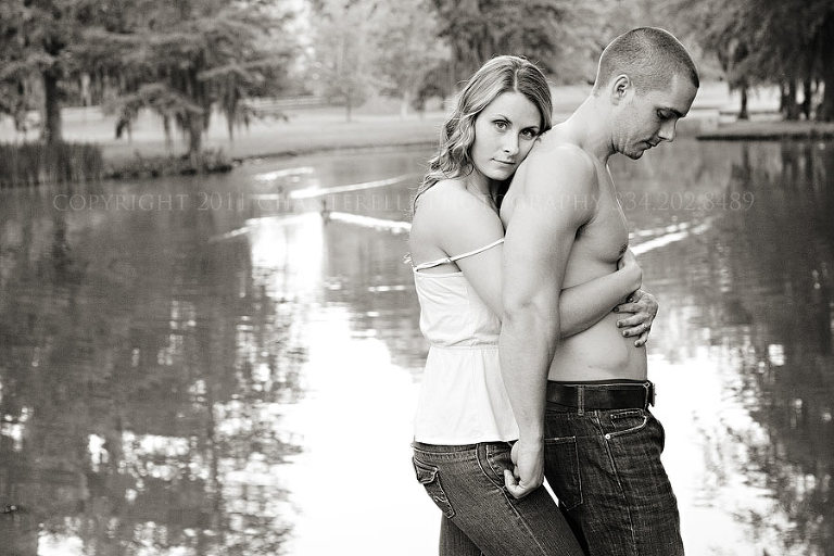 A Tallahassee Florida couple's engagement session in Montgomery Alabama