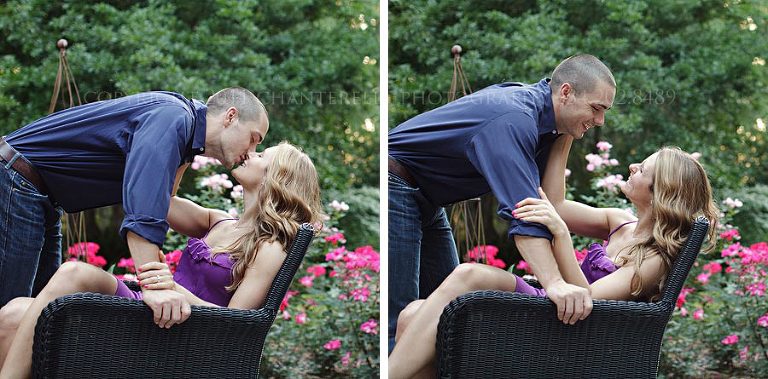 A Tallahassee Florida couple's engagement session in Montgomery Alabama