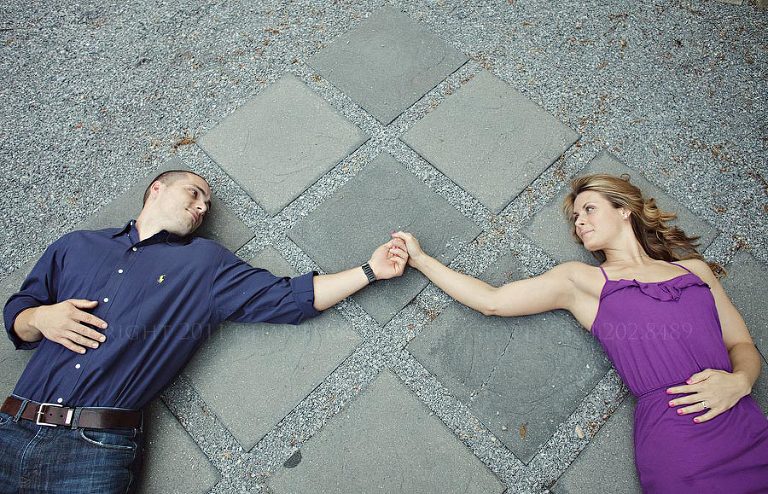 A Tallahassee Florida couple's engagement session in Montgomery Alabama