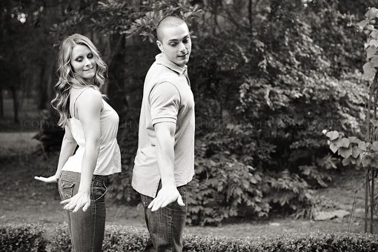 A Tallahassee Florida couple's engagement session in Montgomery, Alabama