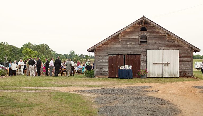 a rustic farm country wedding in titus alabama
