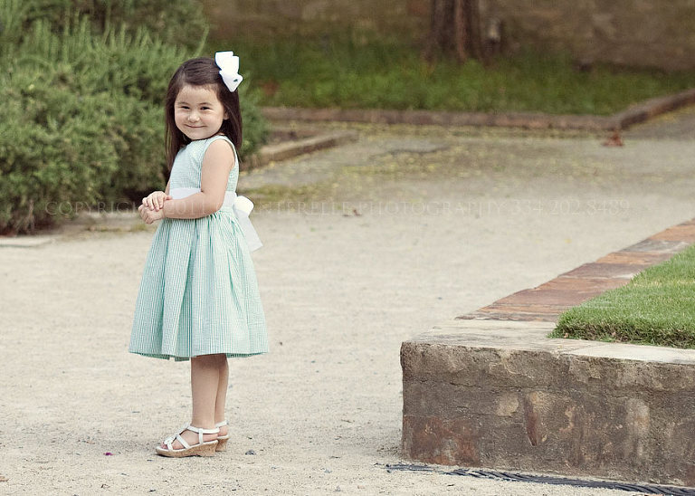 a baby portrait session in montgomery alabama