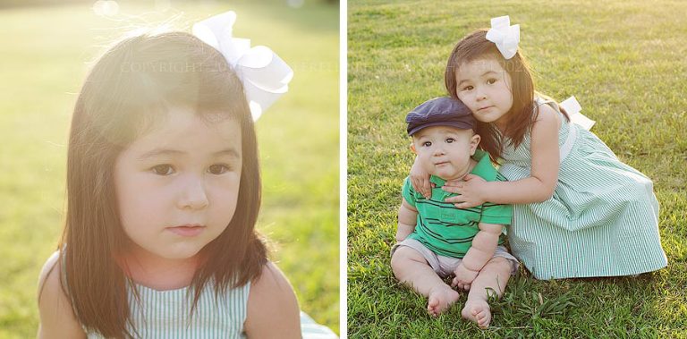 a baby portrait session in montgomery alabama
