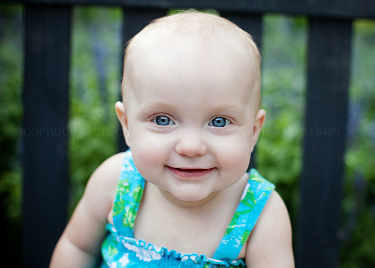 a baby portrait session at the Shakespeare Festival in Montgomery Alabama