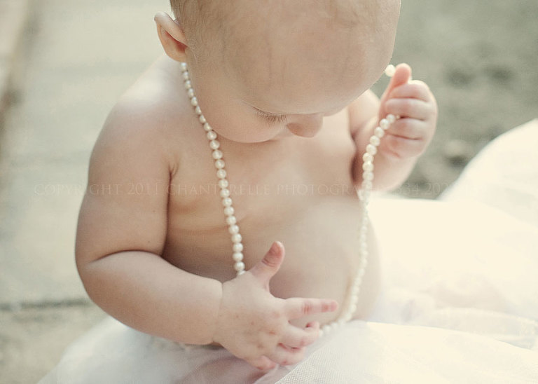 a baby portrait session at the shakespeare festival in montgomery alabama