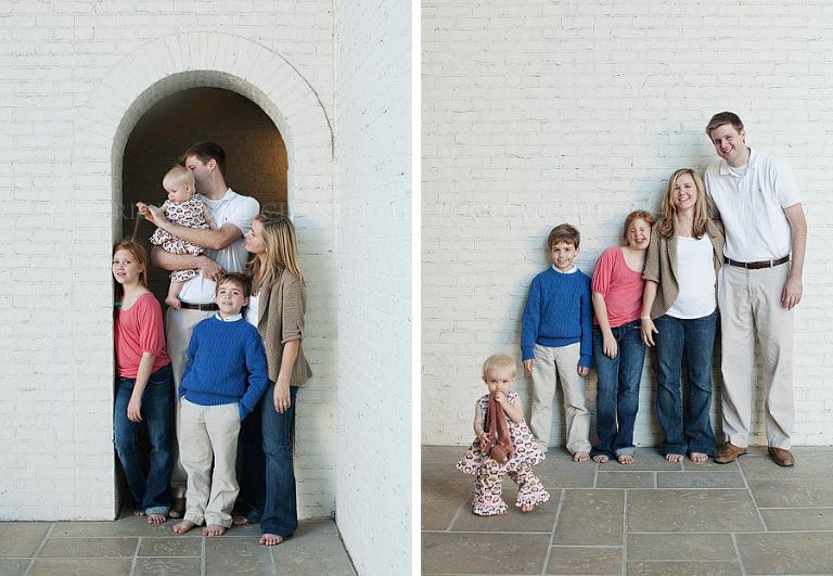 a family portrait session at hampstead in montgomery alabama