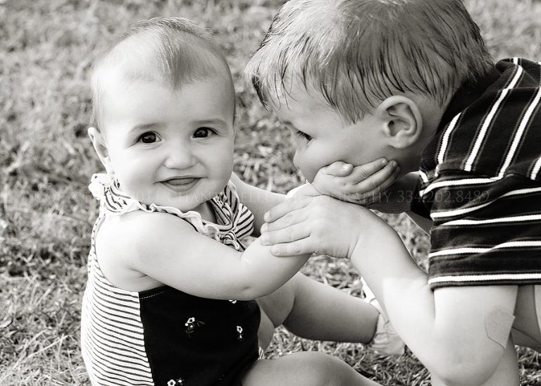 A baby and child portrait session at the alabama shakespeare festival in montgomery alabama