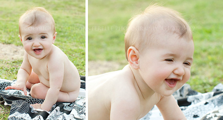 A baby and child portrait session at the alabama shakespeare festival in montgomery alabama