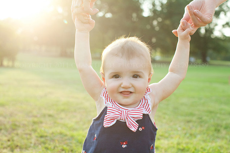 A baby and child portrait session at the alabama shakespeare festival in montgomery alabama