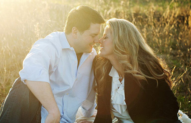 an atlanta couple's engagement session at the waters in pike road alabama
