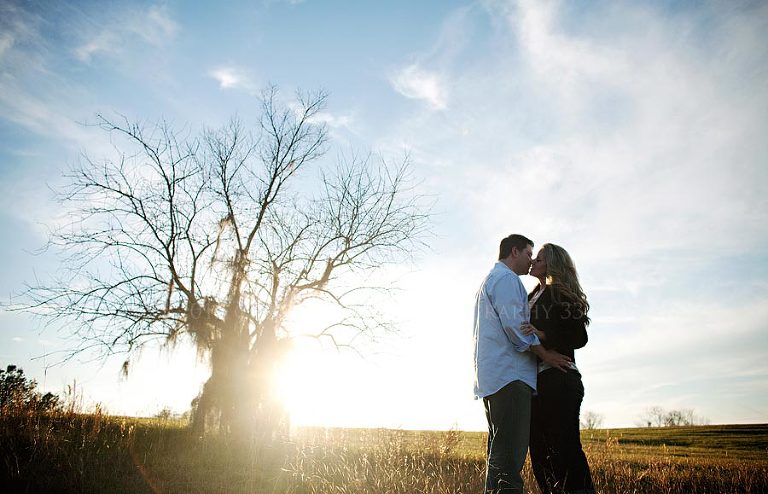 an atlanta couple's engagement session at the waters in pike road alabama