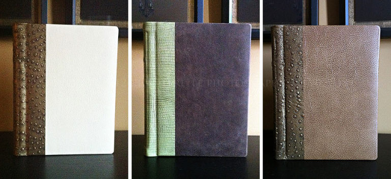 leather flush mount wedding albums for montgomery birmingham auburn and atlanta brides