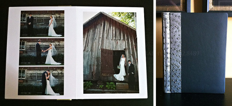 leather flush mount wedding albums for montgomery birmingham auburn and atlanta brides