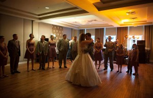 a montgomery al wedding reception at the alley station ballroom