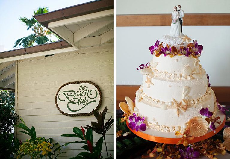 a hawaii destination wedding at the beach club in maui