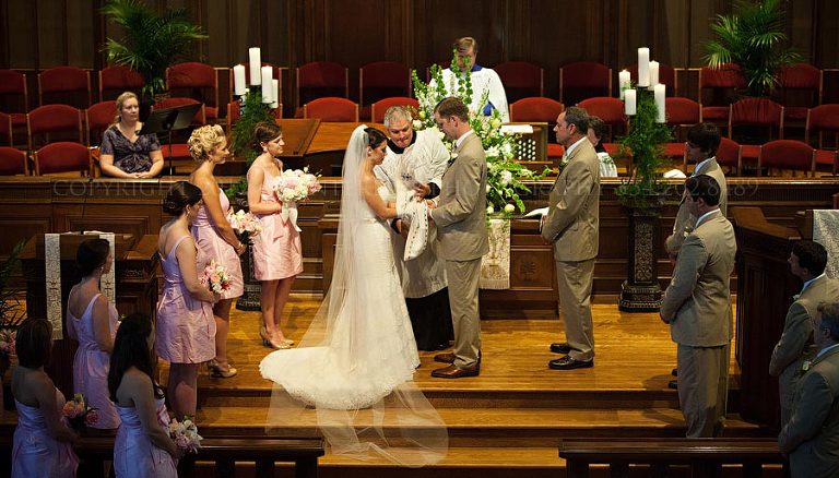 a first united methodist church wedding ceremony in tuscaloosa alabama
