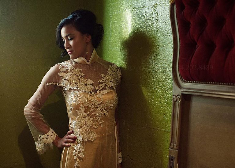 a vietnamese bridal portrait for a birmingham alabama wedding