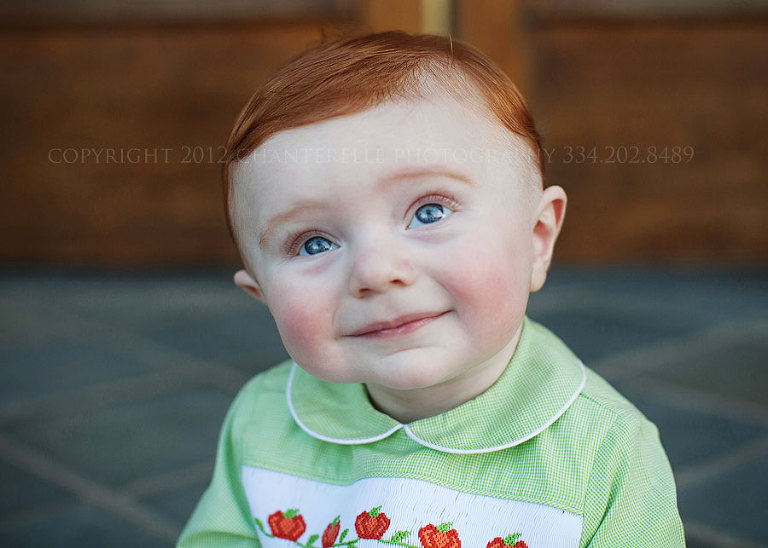a lifestyle baby portrait session in montgomery alabama