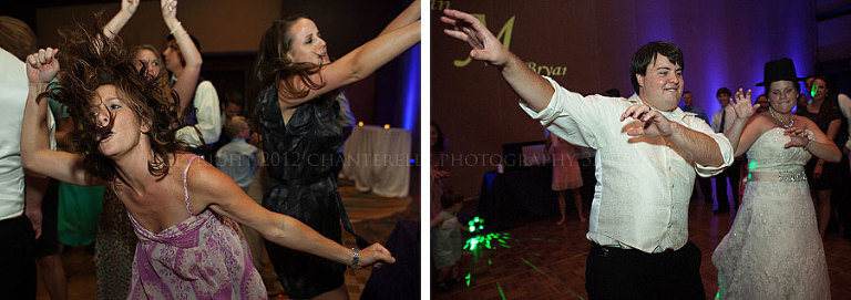 dancing at a renaissance montgomery hotel wedding reception in alabama