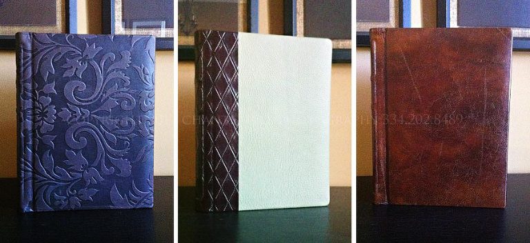 chanterelle photography flush mount leather signature wedding albums