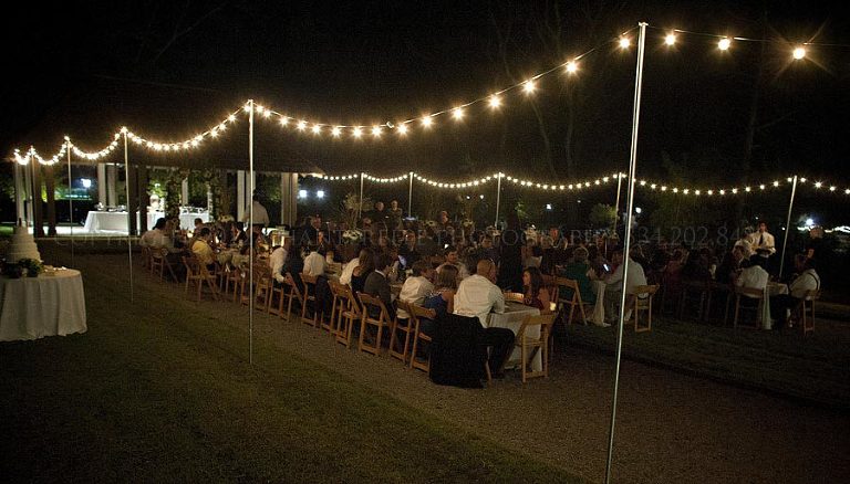 a hampstead bocce pavillions wedding reception in montgomery alabama