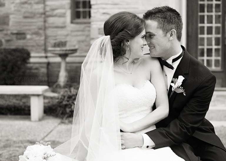bride and groom after their wedding at first united methodist church in montgomery