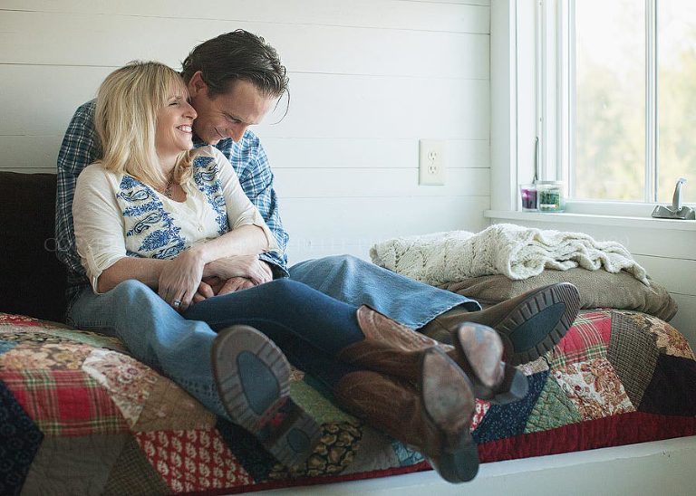 a farm engagement session near montgomery alabama