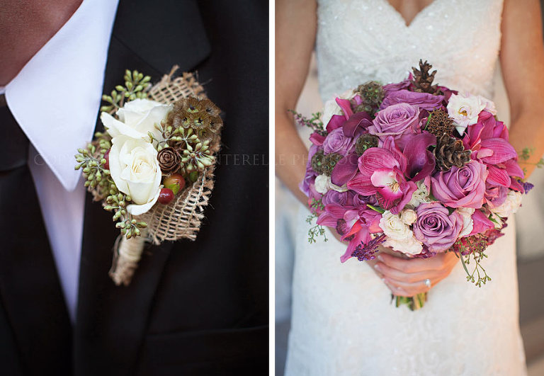 flowers by melissa kendall at an alley station wedding
