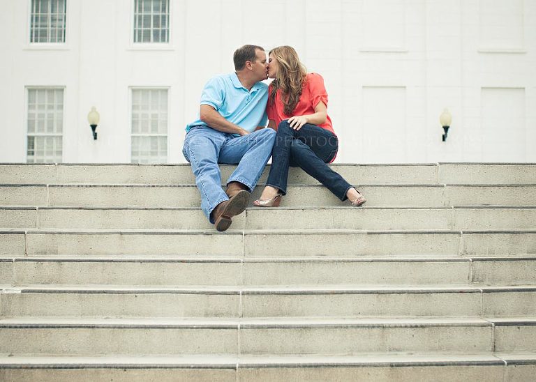 downtown montgomery engagement pictures