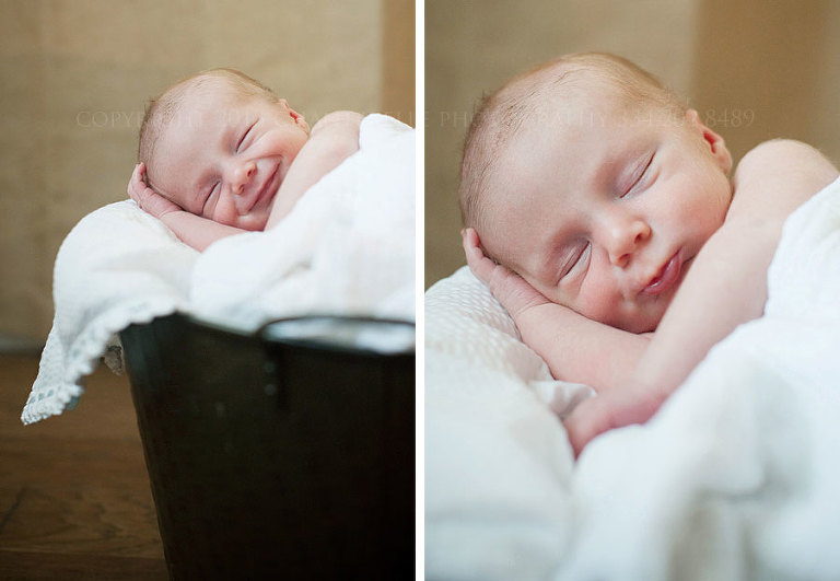 smiling newborn baby pictures in pike road alabama