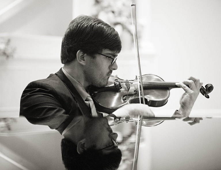 violinist at bush memorial baptist church