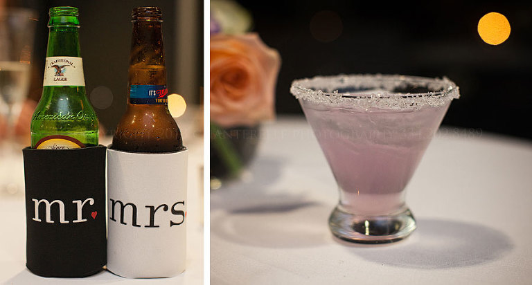 signature cocktail at a troy university wedding