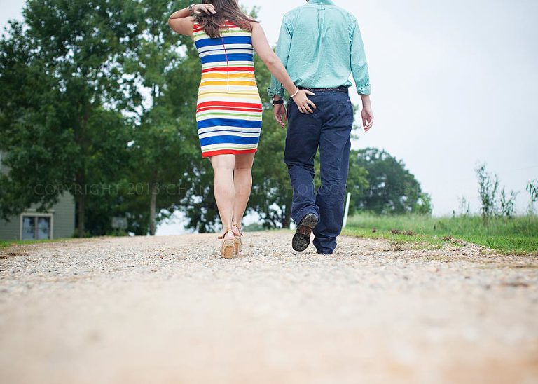 bride grabbing groom's butt