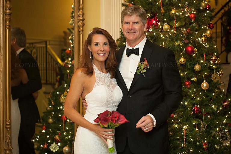 holiday wedding at fountainview mansion