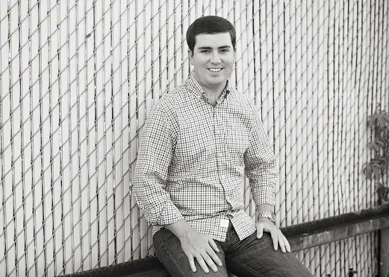 black and white portrait in alabama