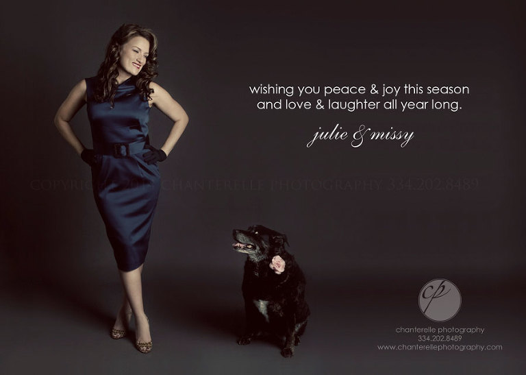 mad men inspired holiday card