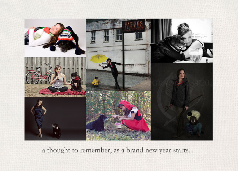 themed christmas card compilation