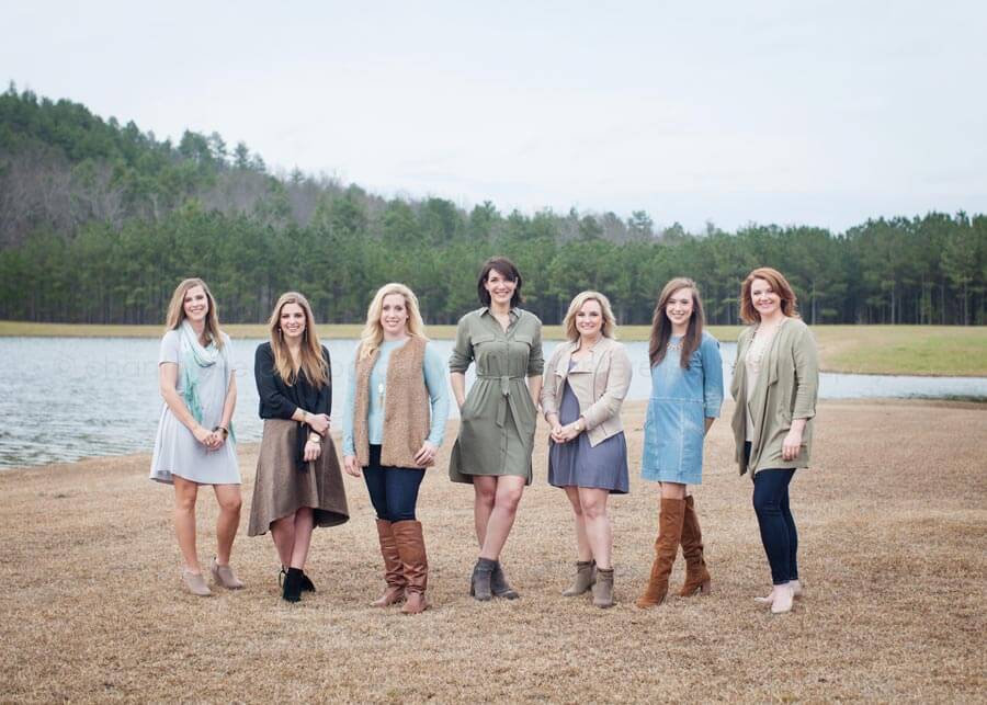 wedding and event planners team portrait