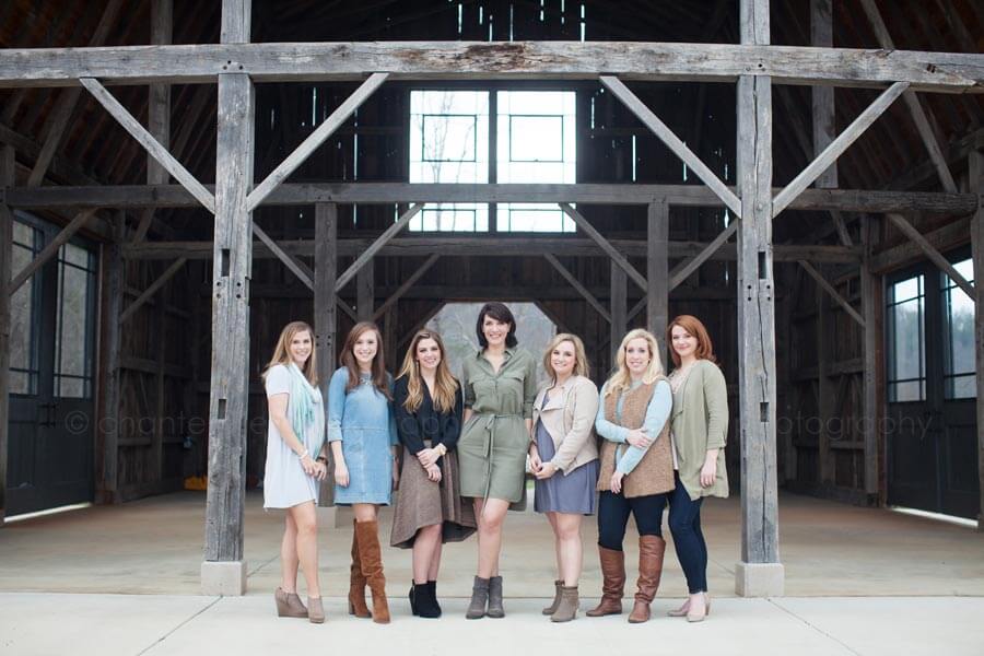 invision events wedding planners at yellow branch plantation barn