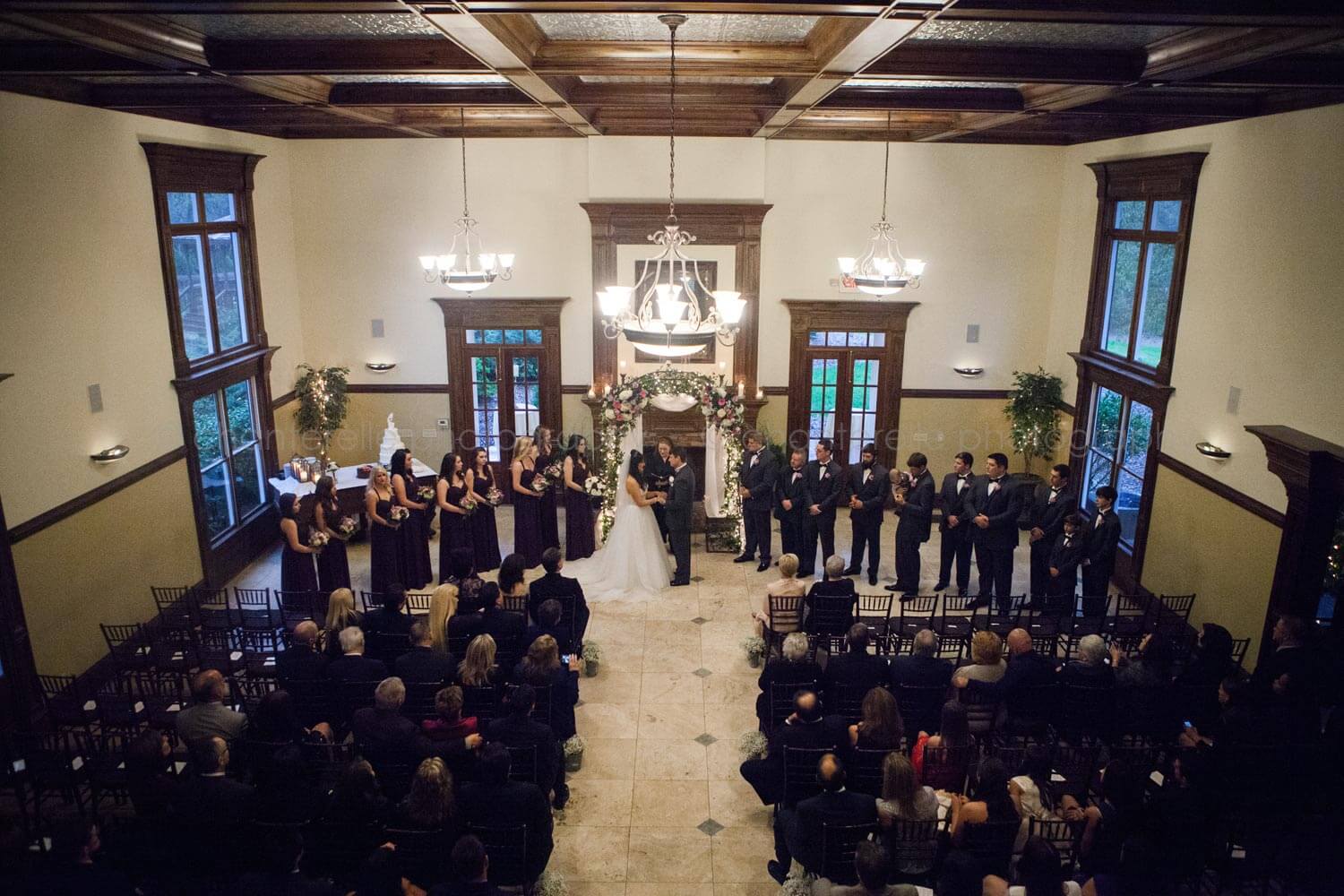 carl house indoor ceremony rained out