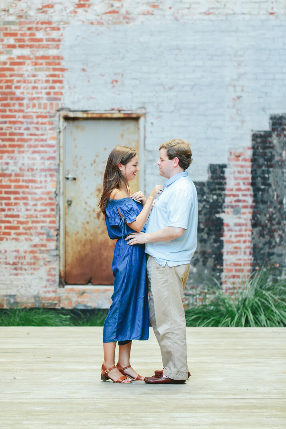 urban downtown montgomery engagement session