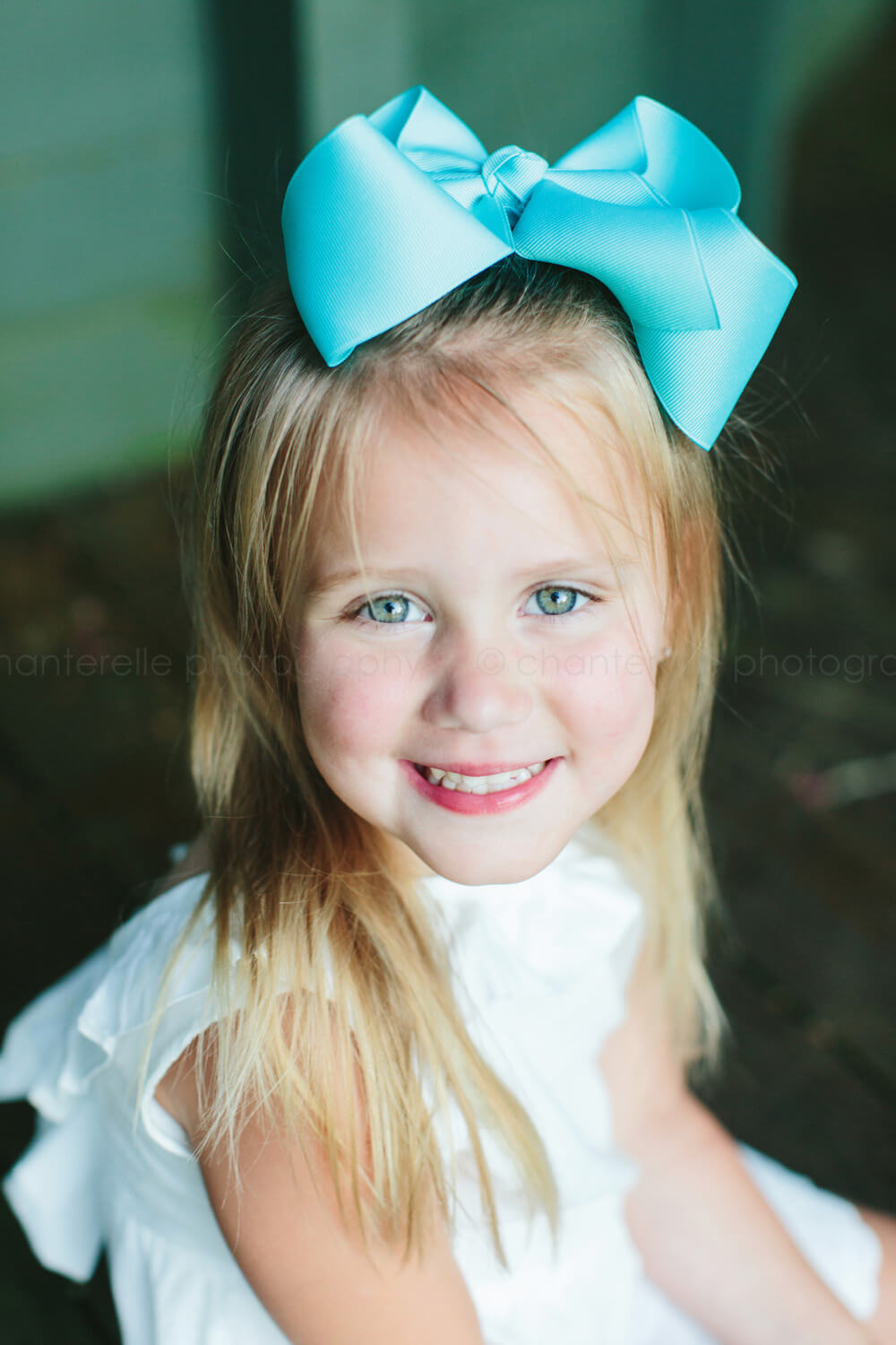 little southern girl with big bow