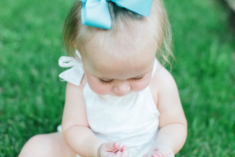 baby at lake martin vacation home