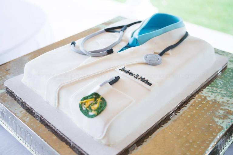doctor themed medical grooms cake