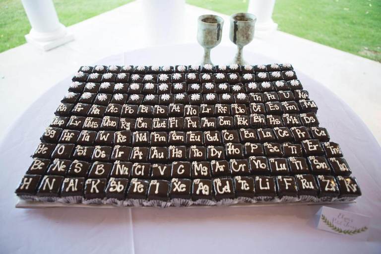 periodic table petit fours by edgars bakery
