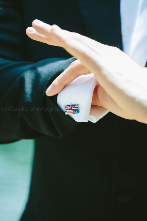 american and british flag cufflinks