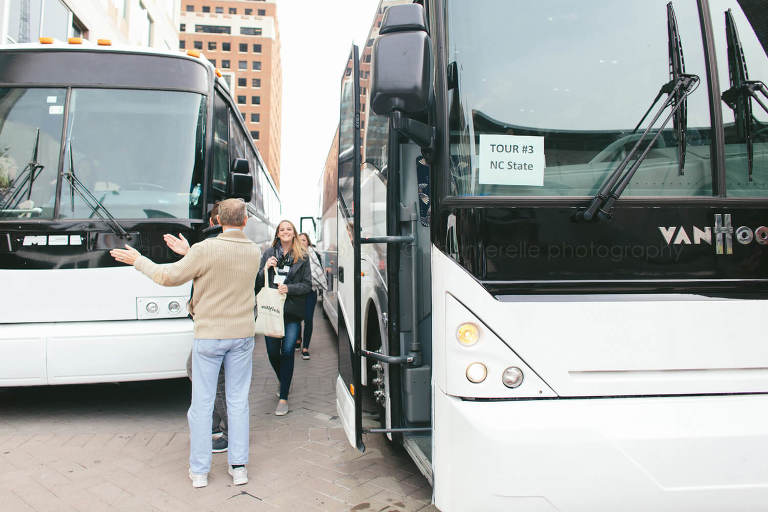 ifec conference buses for food tours