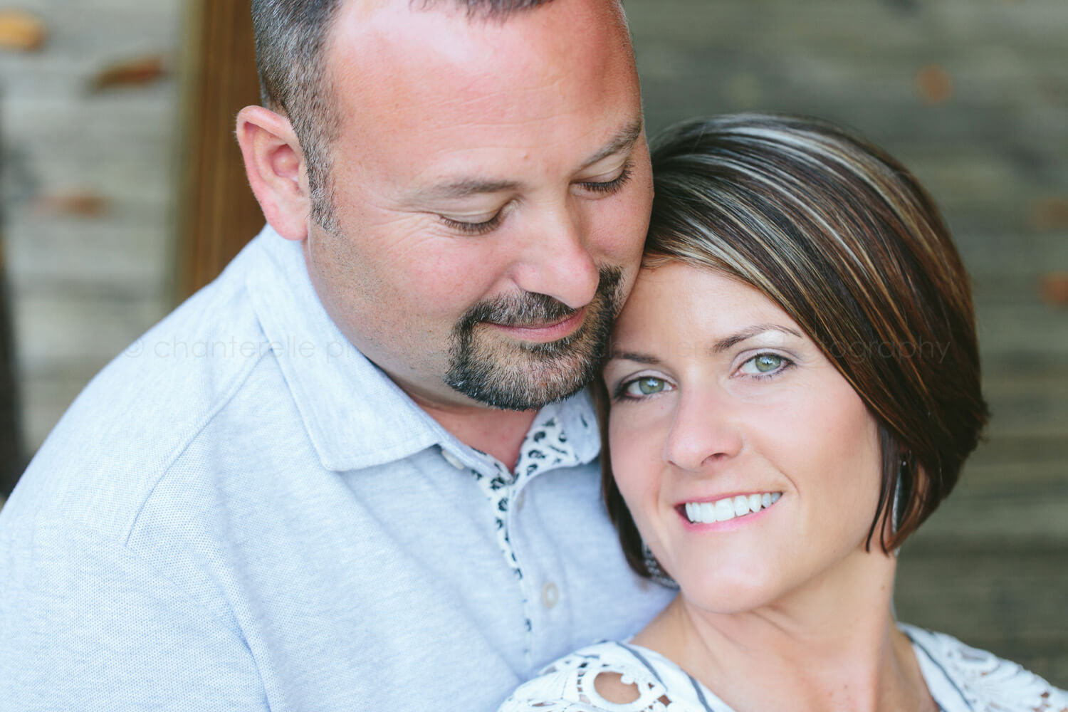 romantic husband and wife portrait in alabama
