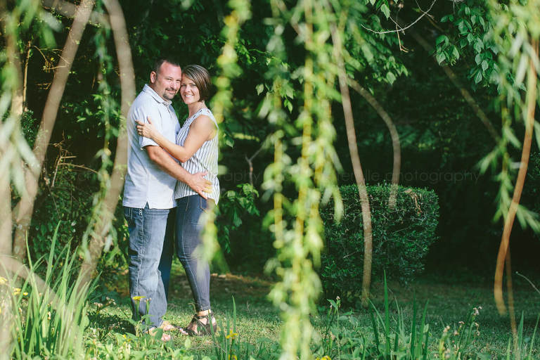 outdoor couple portrait in montgomery
